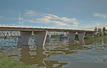 Bridge across the Volga River in Tver (Western Bridge)