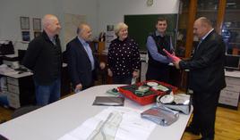 Transfer of educational and practical equipment to the Department of Engineering Geodesy of PGUPS