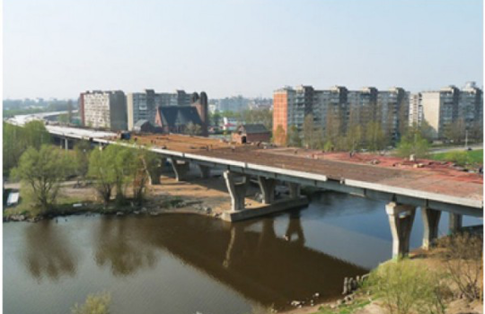 Survey of metal structures of span structures on the objects: «Road Bridge No. 4 across the Staraya Pregolya river » and «Road bridge over the Novaya Pregolya river » in Kaliningrad.