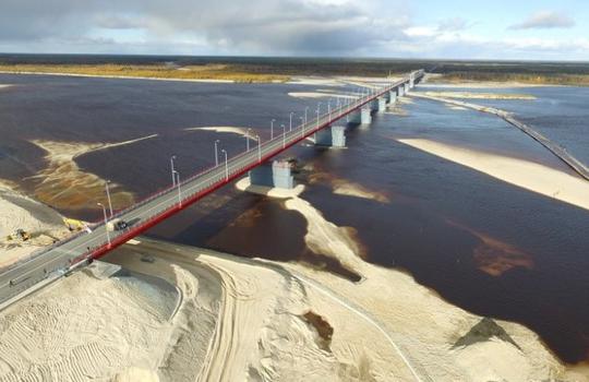 Construction of a section of a public highway of regional or intermunicipal significance of the Yamal-Nenets Autonomous Okrug Korotchaevo-Krasnoselkup, including a bridge over the river Pur