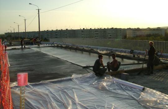 Технический надзор за производством работ по демонтажу конструкций путепровода через ж/д пути на станции «Апатиты 1» в г. Апатиты